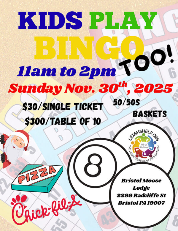 KIDS BINGO - TABLE TICKET