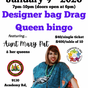 Aunt Mary Pat & Her Queens - January 9 - Single Ticket